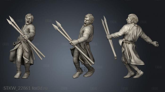 Honored Spanish Levy Javelineers Javelin 3d stl модель для ЧПУ