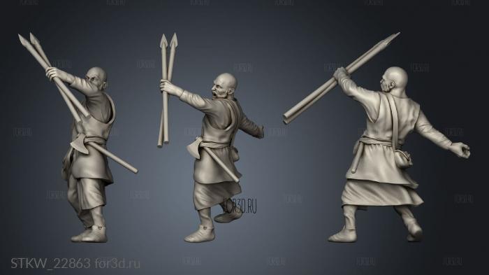 Honored Spanish Levy Javelineers Javelin 3d stl модель для ЧПУ