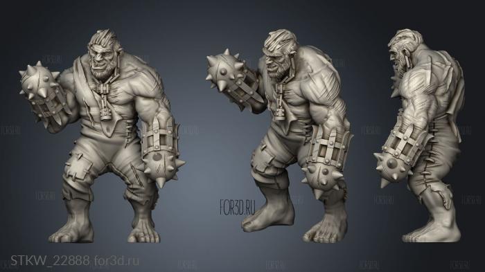 Urgo Brute Chained 3d stl модель для ЧПУ