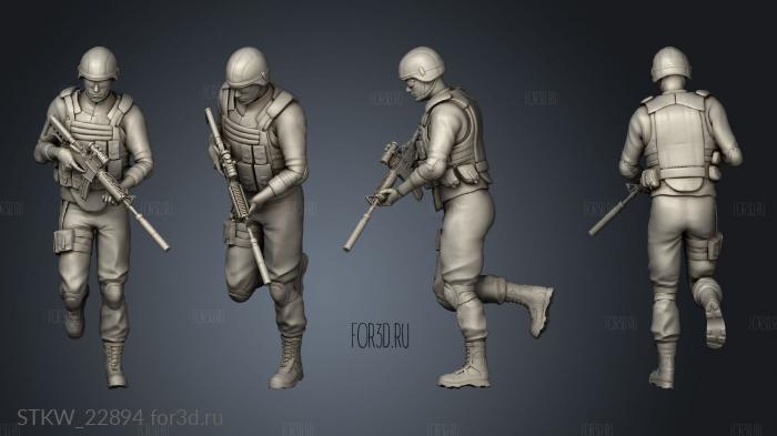 US Marines 3d stl модель для ЧПУ