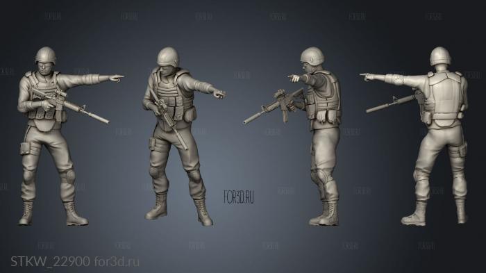 US Marines 3d stl модель для ЧПУ