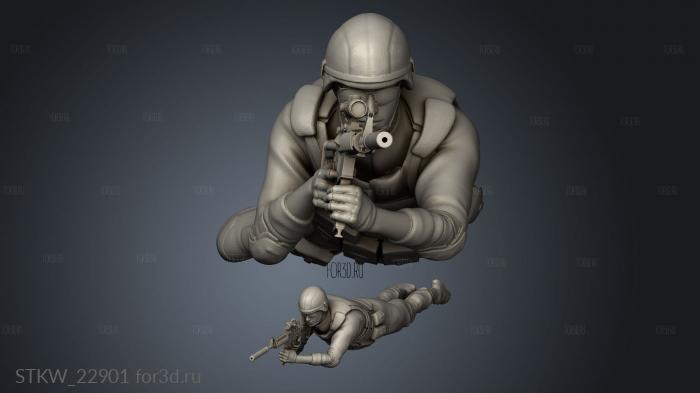 US Marines 3d stl модель для ЧПУ