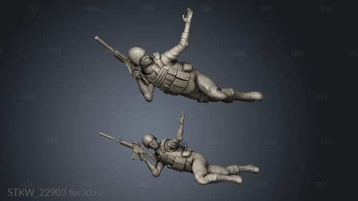 US Marines 3d stl модель для ЧПУ