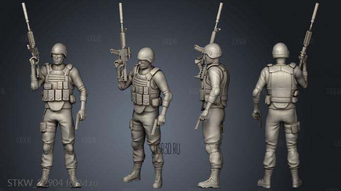 US Marines 3d stl модель для ЧПУ