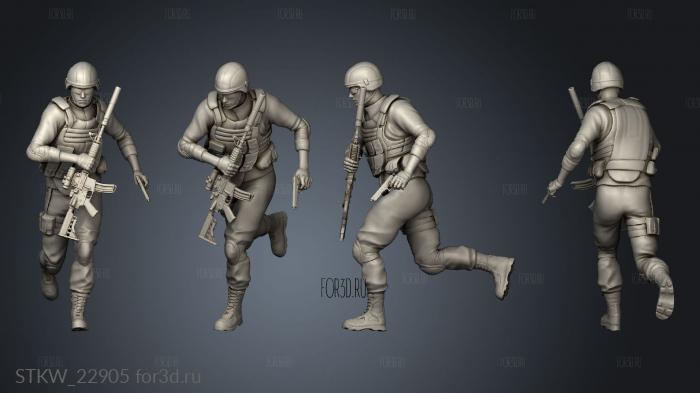 US Marines 3d stl модель для ЧПУ