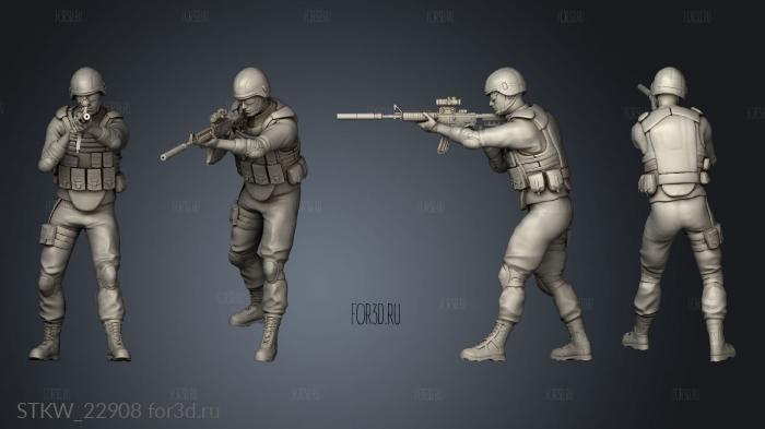 US Marines 3d stl модель для ЧПУ