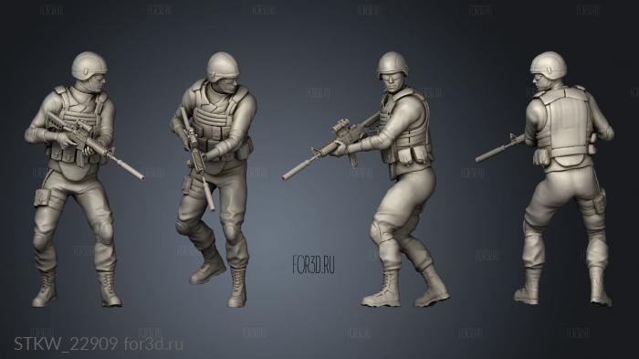 US Marines 3d stl модель для ЧПУ