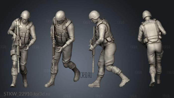 US Marines 3d stl модель для ЧПУ