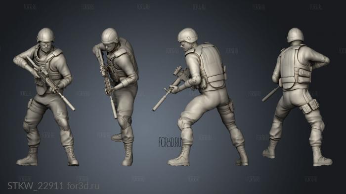 US Marines 3d stl модель для ЧПУ