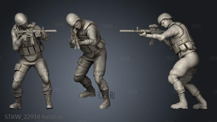 US Marines 3d stl модель для ЧПУ