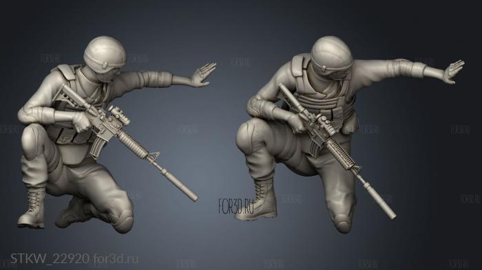 US Marines 3d stl модель для ЧПУ