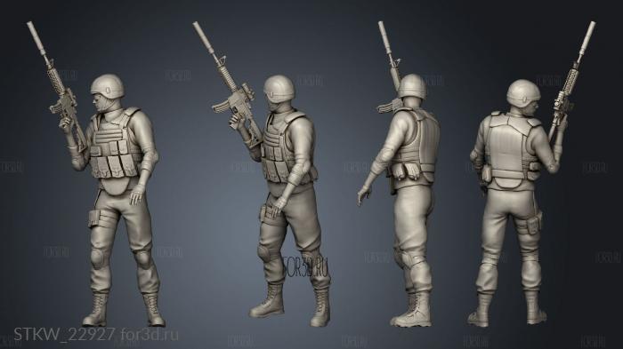 US Marines 3d stl модель для ЧПУ