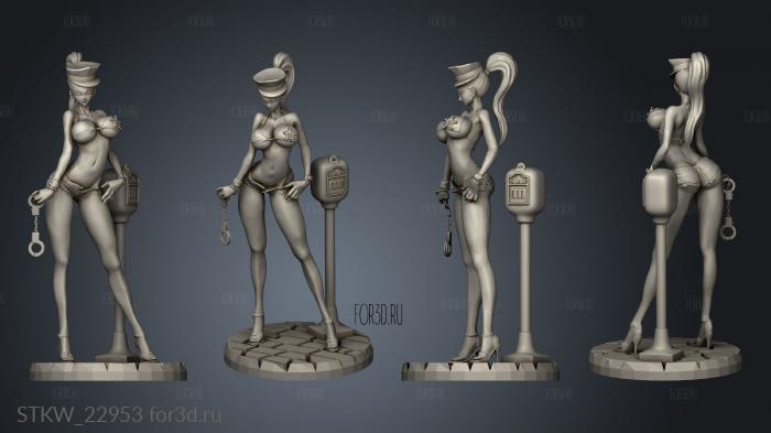 Vados police 3d stl модель для ЧПУ