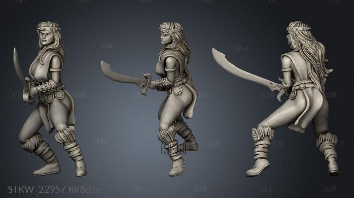 Valeria 3d stl модель для ЧПУ