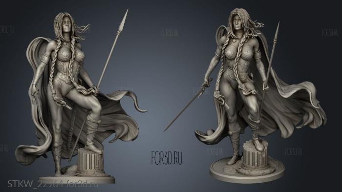 Valkyrie 3d stl модель для ЧПУ