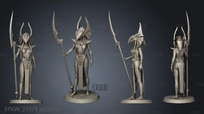 Valkyrie Horus Guard stl model for CNC