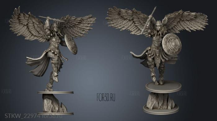 Valkyrie Paladin Wing 3d stl модель для ЧПУ