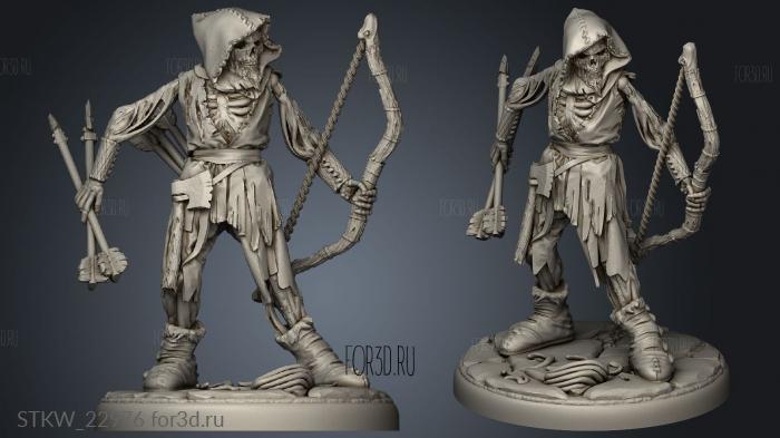 Valkyries and Draugr archer 3d stl модель для ЧПУ