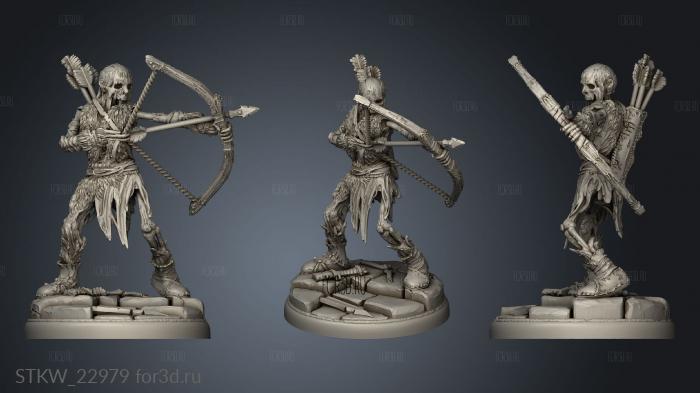 Valkyries and Draugr draugr tweed bow 3d stl модель для ЧПУ