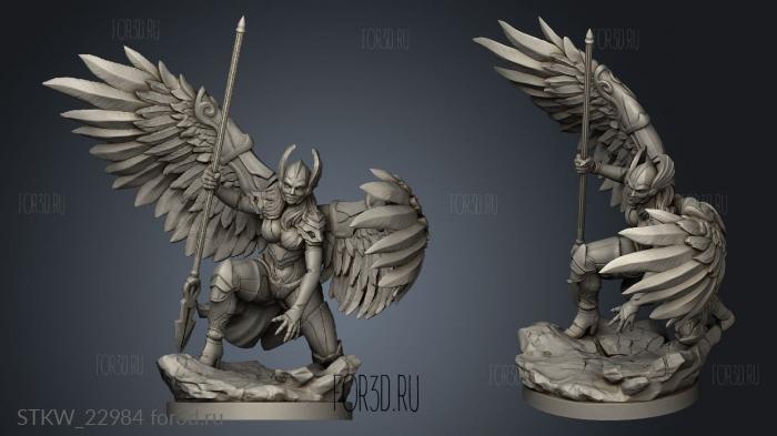 Valkyries Revenge 3d stl модель для ЧПУ