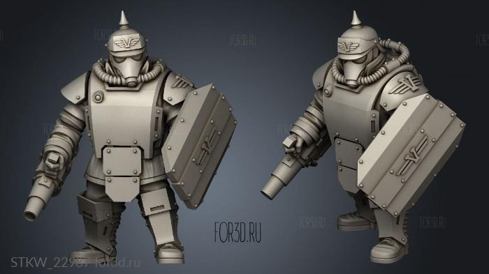 Abhuman Builder stl model for CNC