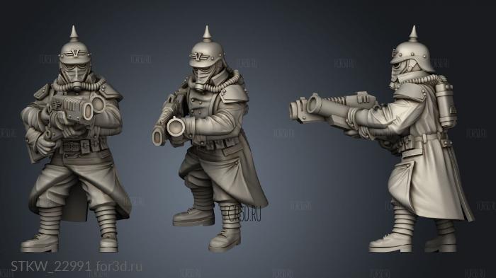 Company Command Guard stl model for CNC