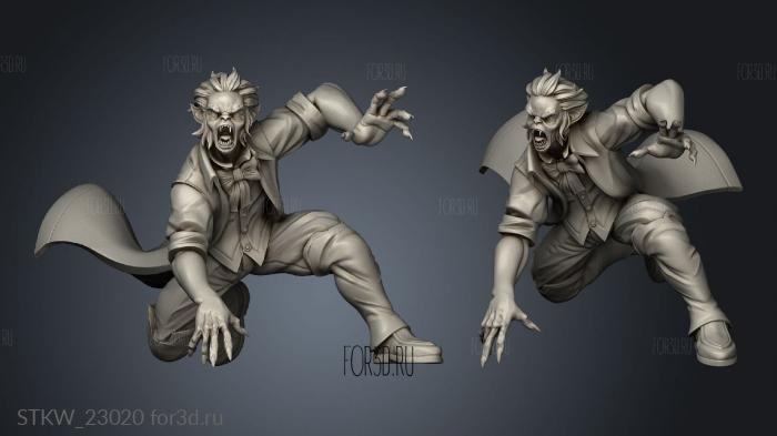 Vampire henchman 3d stl модель для ЧПУ