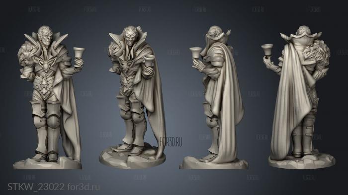 Vampire Hunter and Count 3d stl модель для ЧПУ