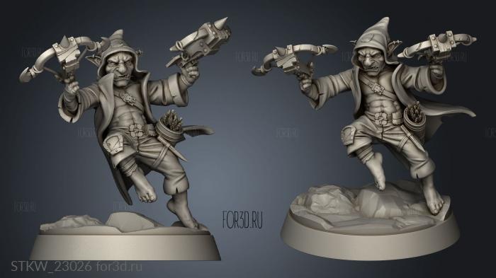 Vampire Hunters hunter goblin stl model for CNC