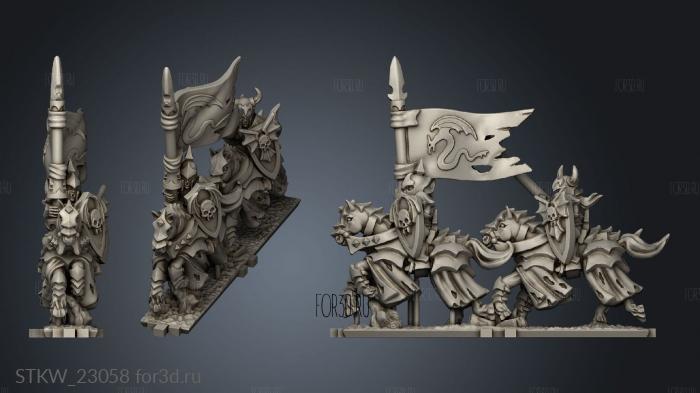 vampire knights banner stl model for CNC