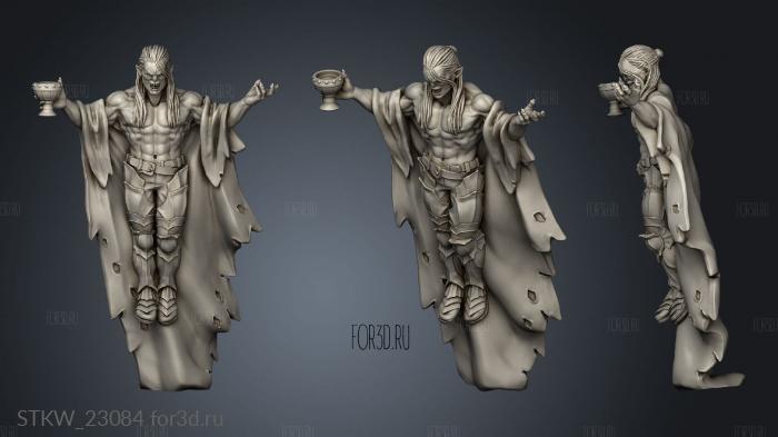 Vampires Hesus stl model for CNC