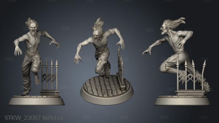 Vampires in Panshaw Enemies Vampire Spawn 3d stl модель для ЧПУ