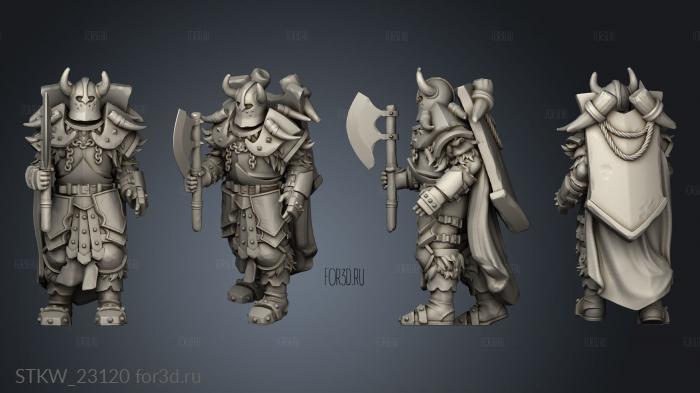 VARYAG WARRIOR AXE 3d stl модель для ЧПУ