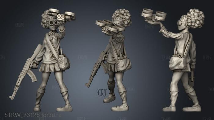 Vault Survivor Angelina 3d stl модель для ЧПУ