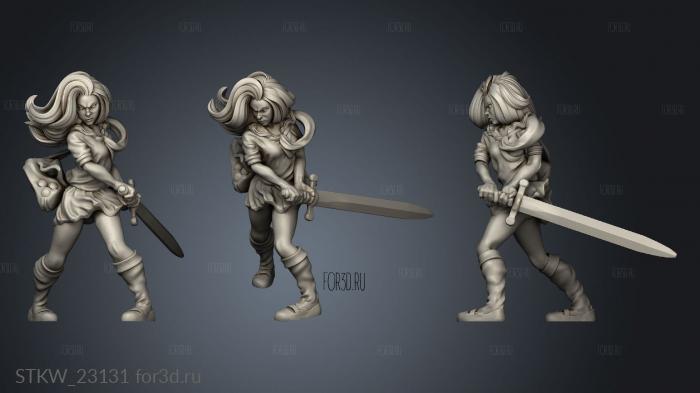 Vault Survivor Emma 3d stl модель для ЧПУ