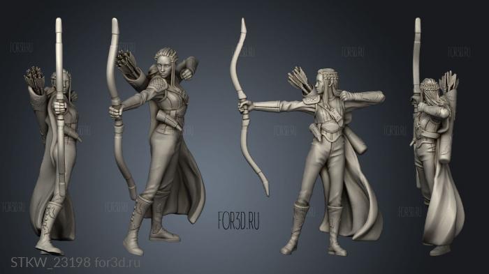 Verolli Elf Ranger 3d stl модель для ЧПУ