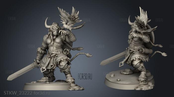 Viking Minotaurs minotaur 3d stl модель для ЧПУ