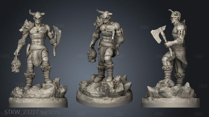 Vikings Dwarven Ruins Draugr 3d stl модель для ЧПУ