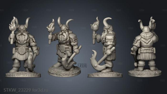 Vikings Dwarven Ruins Dwarf 3d stl модель для ЧПУ