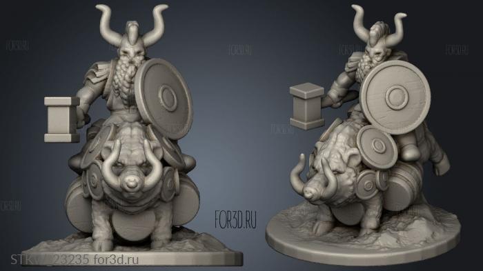 Vikings Dwarven Ruins Dwarf 3d stl модель для ЧПУ