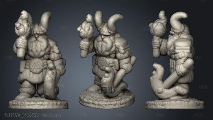 Vikings Dwarven Ruins Dwarf 3d stl модель для ЧПУ