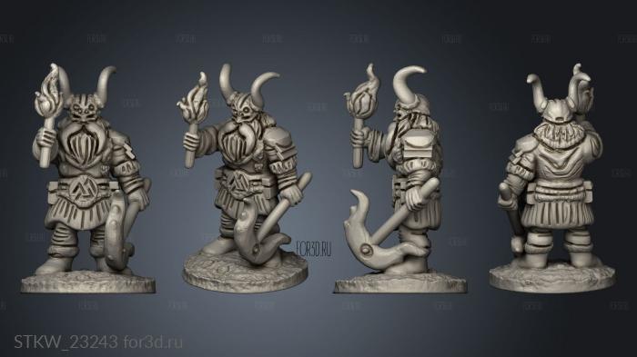 Vikings Dwarven Ruins Dwarf 3d stl модель для ЧПУ