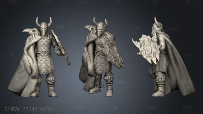 Vikings Dwarven Ruins warrior 3d stl модель для ЧПУ