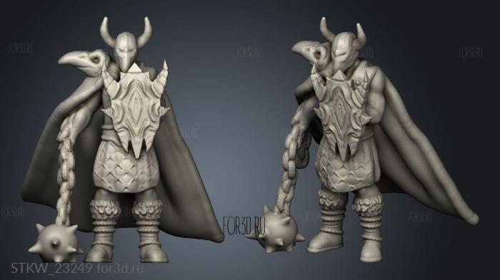 Vikings Dwarven Ruins warrior 3d stl модель для ЧПУ