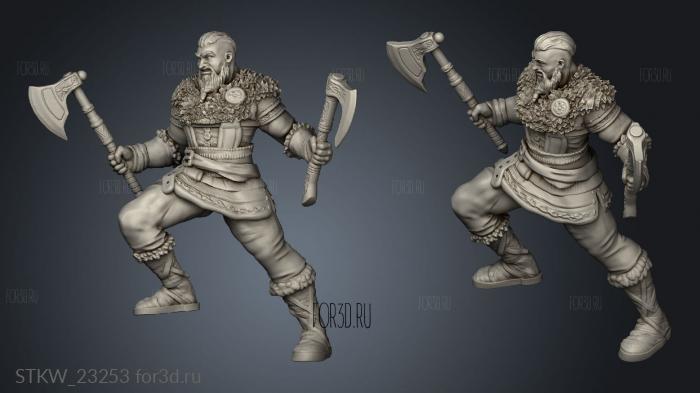 VIKINGS axe and shield 3d stl модель для ЧПУ