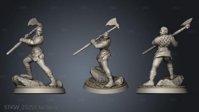 VIKINGS VIKING Twoed Axe 3d stl модель для ЧПУ