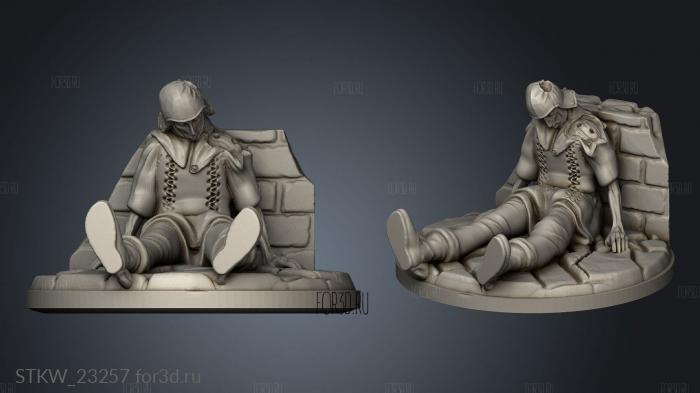 village bloodsucking victim 3d stl модель для ЧПУ