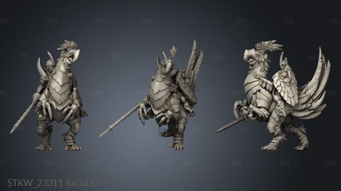 Vincent the onox knight stl model for CNC