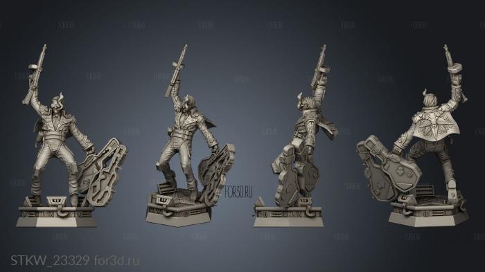 Viva Heister King Musician stl model for CNC