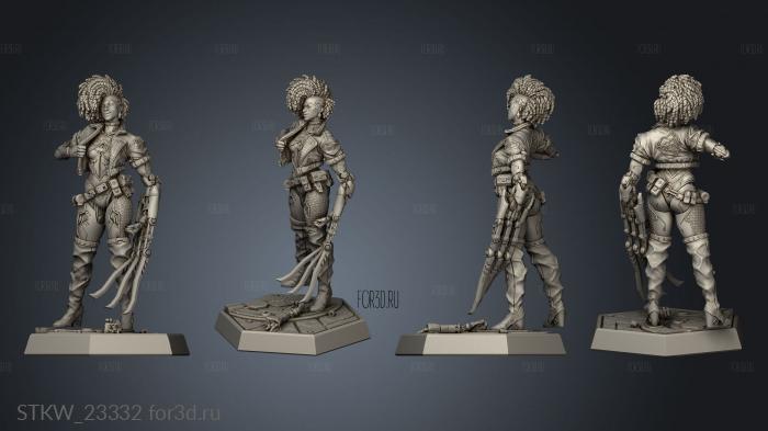 Viva Heister Tina stl model for CNC